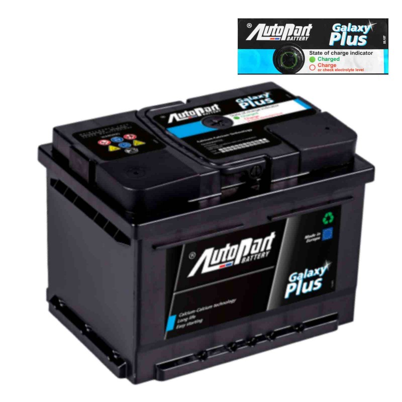 Batteria Autopart 12V 55Ah 420A (EN) polo + DX dim 242 x 175 x 190(h)