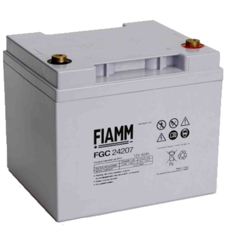 Fiamm FGC24207 12V 42Ah batteria AGM VRLA al piombo sigillata ricaricabile